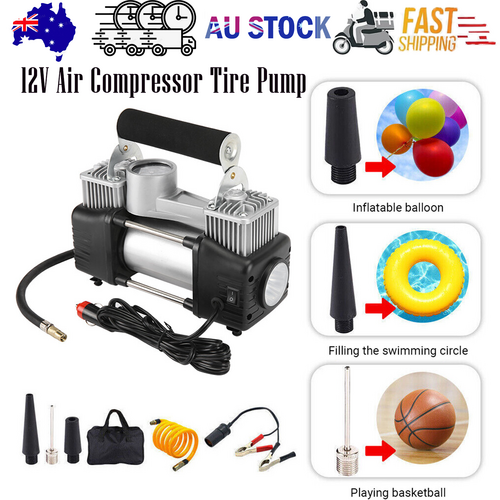 12V 150PSI Car Air Compressor Portable Tyre Deflator Inflator Pump 4WD Car Truck.