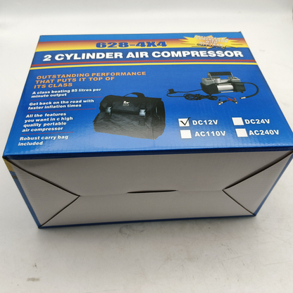 12V 150PSI Car Air Compressor Portable Tyre Deflator Inflator Pump 4WD Car Truck.
