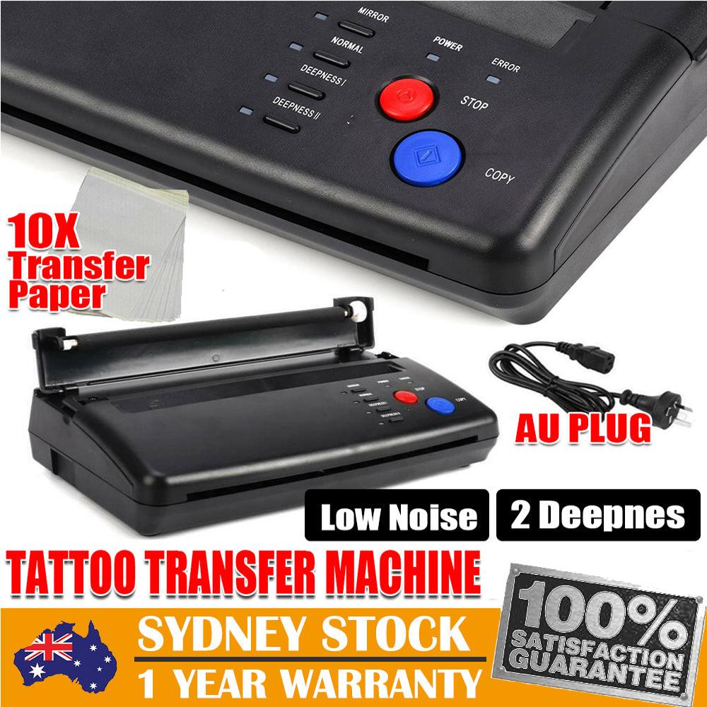 ABS Tattoo Transfer Copier Printer Machine Thermal Stencil Paper Body Art Maker.