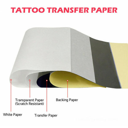 ABS Tattoo Transfer Copier Printer Machine Thermal Stencil Paper Body Art Maker.