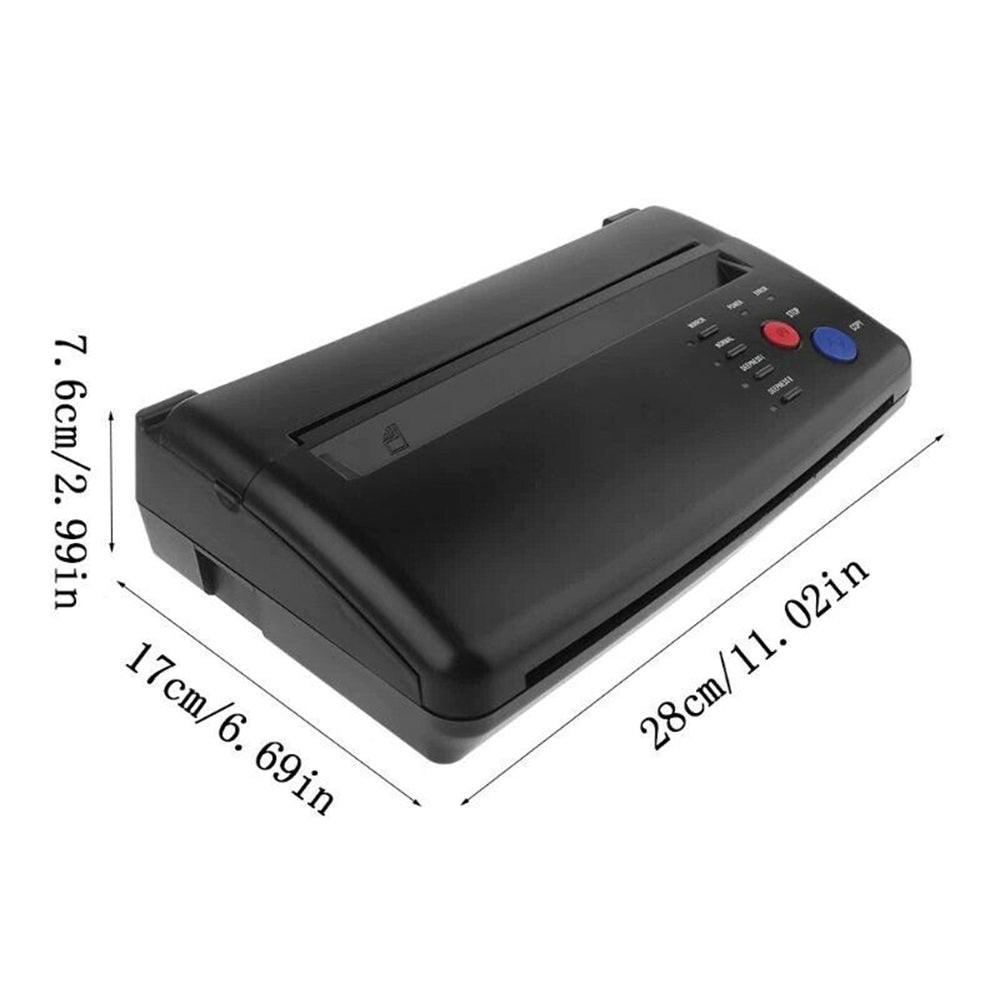 ABS Tattoo Transfer Copier Printer Machine Thermal Stencil Paper Body Art Maker.