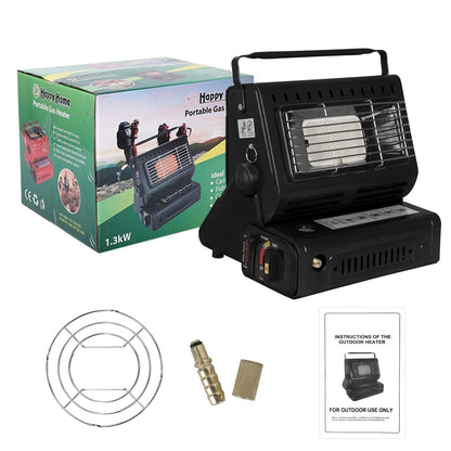 Portable Butane Gas Heater Cooker Camping Tent Outdoor Hiking Camper Survival AU.