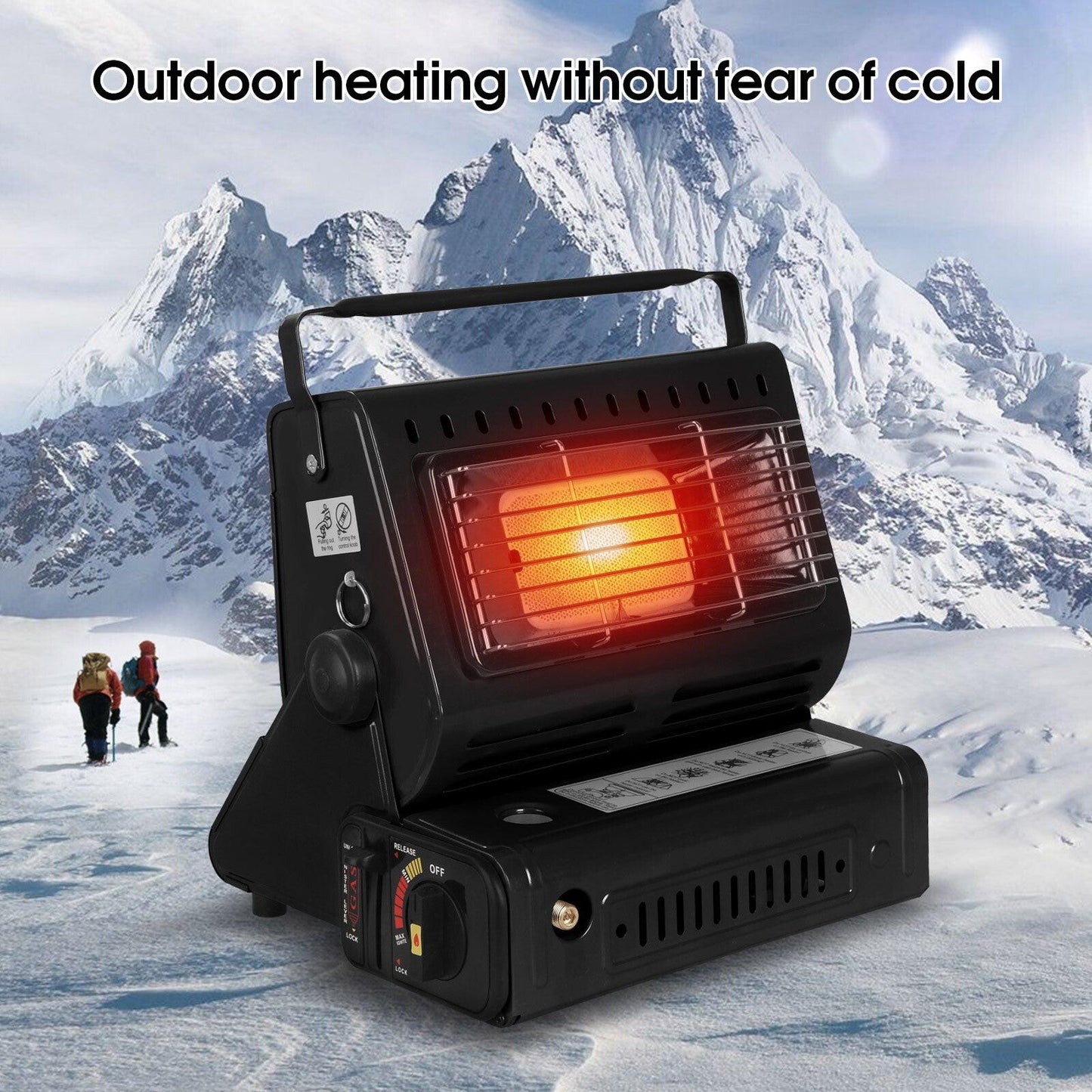 Portable Butane Gas Heater Cooker Camping Tent Outdoor Hiking Camper Survival AU.