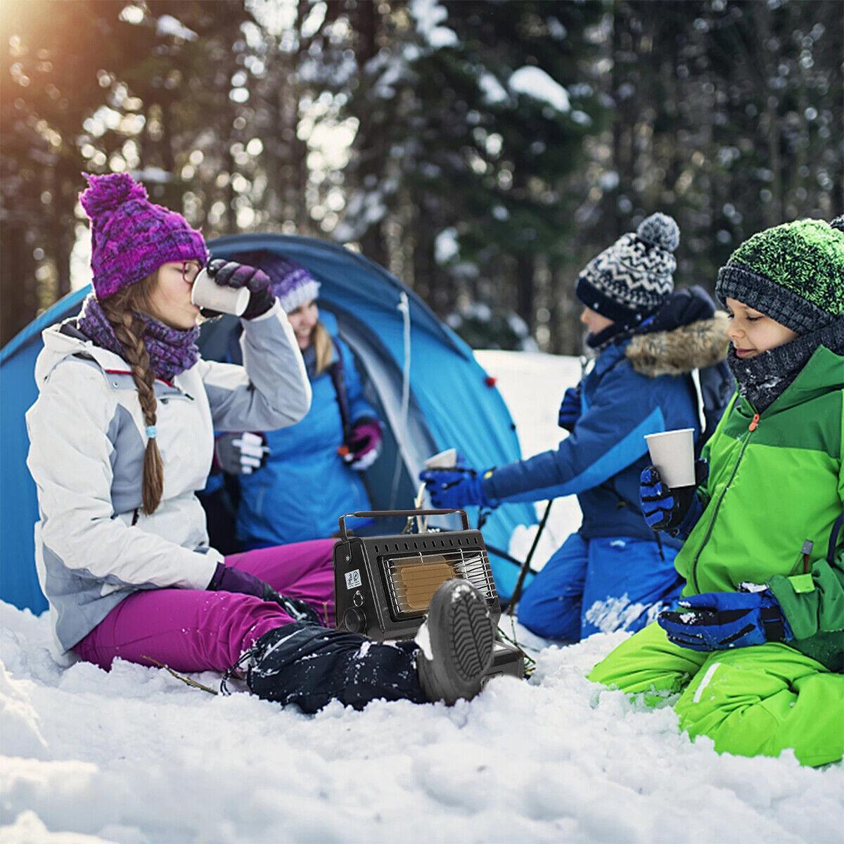 Portable Butane Gas Heater Cooker Camping Tent Outdoor Hiking Camper Survival AU.