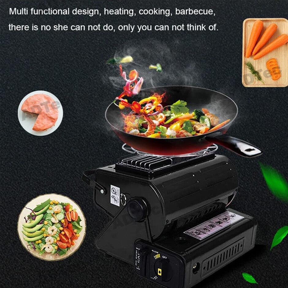 Portable Butane Gas Heater Cooker Camping Tent Outdoor Hiking Camper Survival AU.