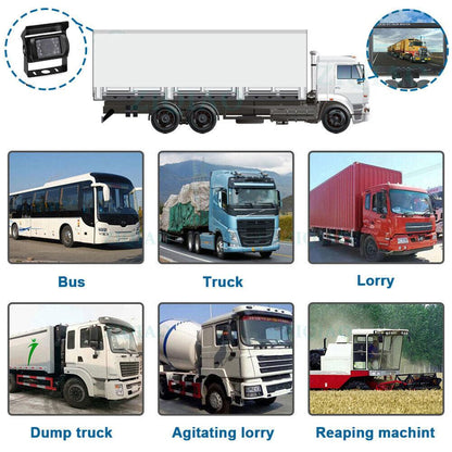 7'' Waterproof Monitor Reversing  Kit For Truck Caravan.