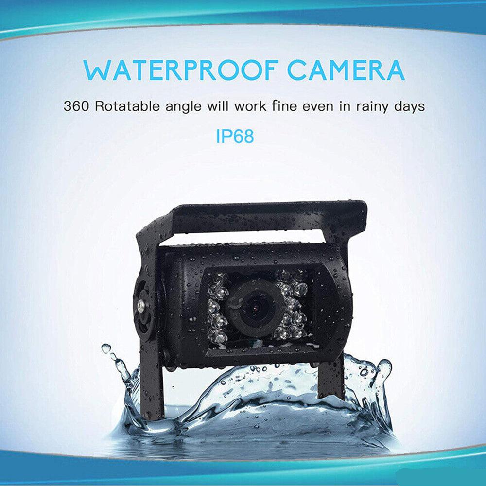 7'' Waterproof Monitor Reversing  Kit For Truck Caravan.