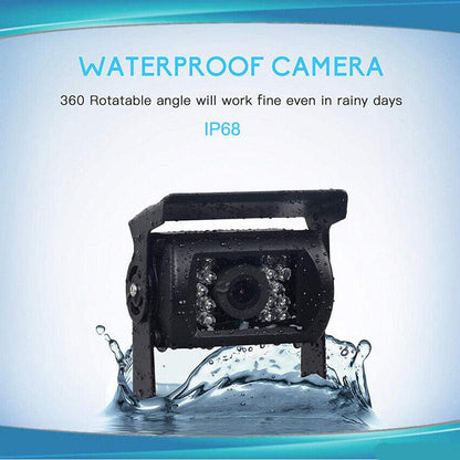7'' Waterproof Monitor Reversing  Kit For Truck Caravan.