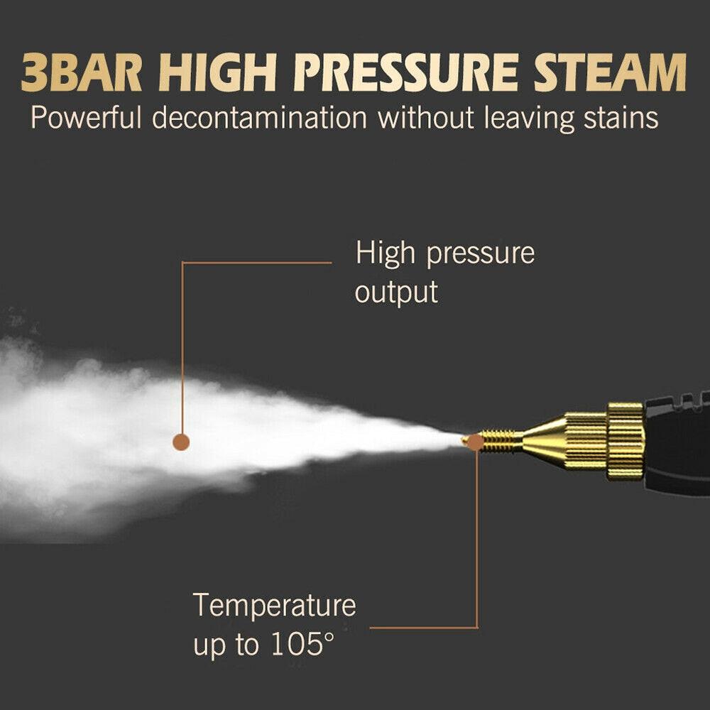 3200W Steam Cleaner High Temperature Kitchen Cleaning Pressure Steaming Mechine.