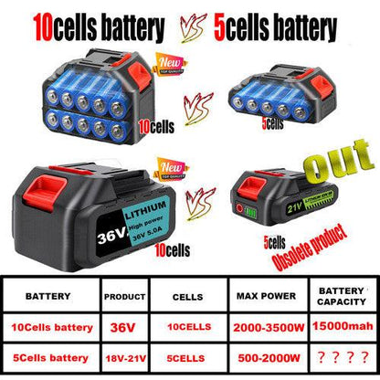 For Makita 5.0AH 18V BL1850 Battery BL1850B-L BL1860 BL1830 BL1890 B AU Stock.