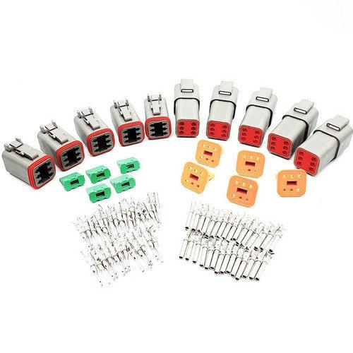 5 Set Deutsch DT 6 Way Pin Male/Female Kit Electrical Connector Plug Waterproof.