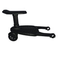 Stroller Step Board Toddler Buggys Wheel Standing Board Skateboard For Pram Kids Black.