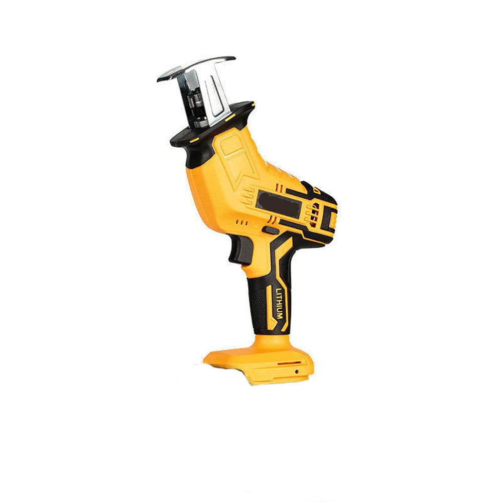 Yellow Cordless Electric Reciprocating Saw Cutter w+ Blades For Makita Battery.