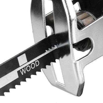 Yellow Cordless Electric Reciprocating Saw Cutter w+ Blades For Makita Battery.