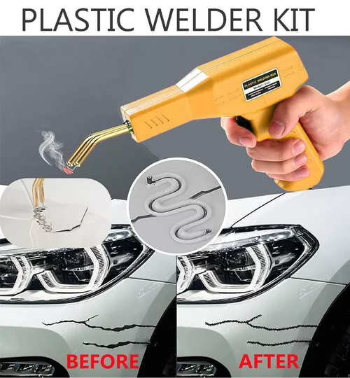 200W Plastic Welder Garage Tool Hot Staplers Cracke Bumper Repair Weld Machine.