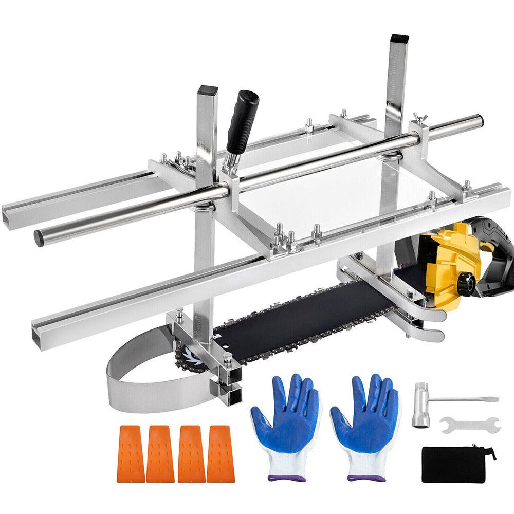 Chainsaw Mill For Saws 14"-36" Bar Furniture Making Wood Cutting Aluminum Steel.