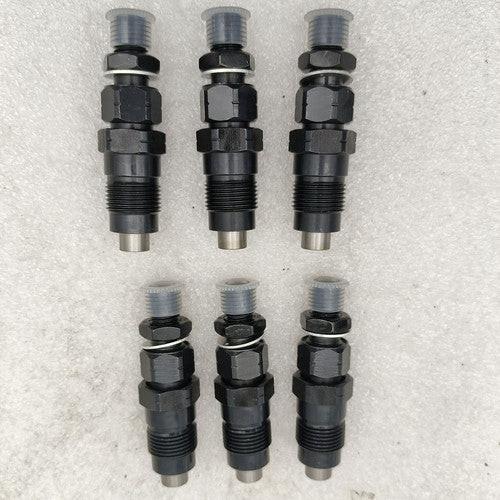 6PCS New Diesel Fuel Injectors Fits For Nissan Patrol GU Y61 TD42 TD42T AU.