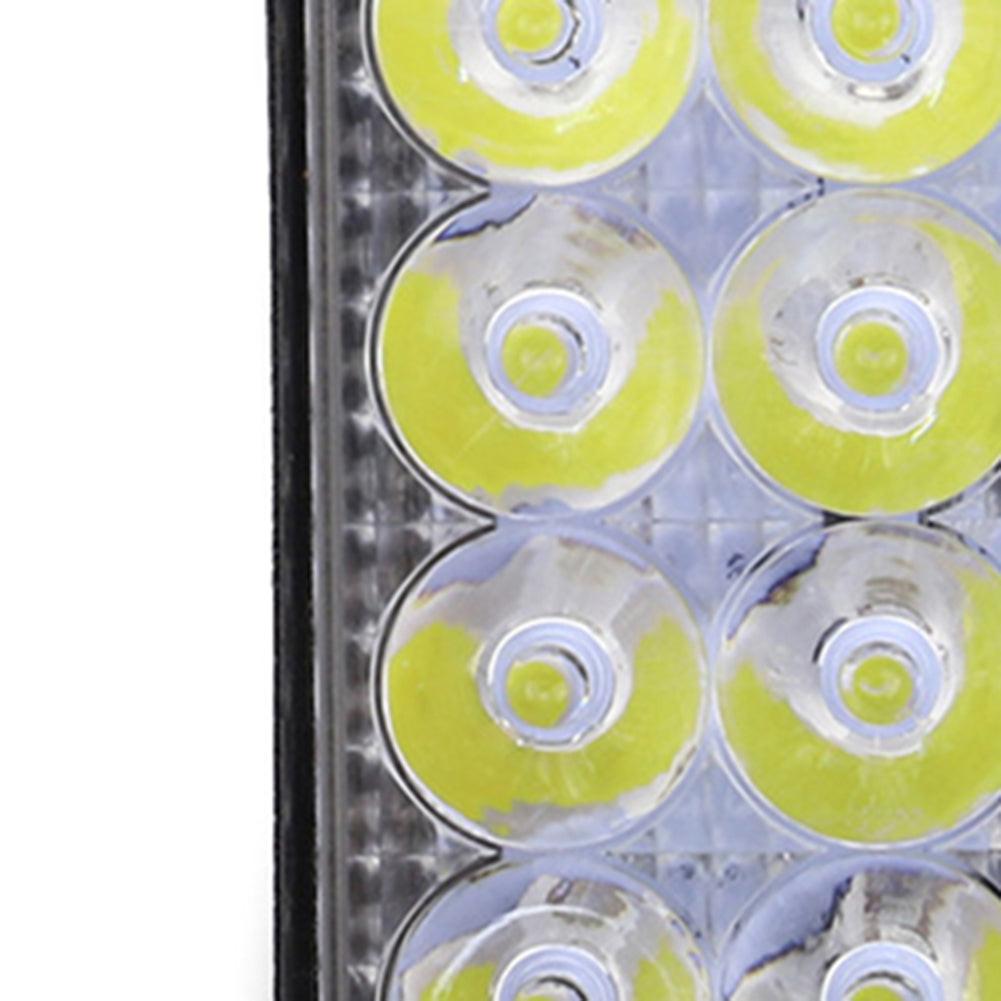 10PCS 80W CREE FLOOD LED Work Lights 12V Boat Camping Square 4inch Bar.