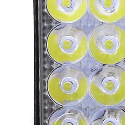 10PCS 80W CREE FLOOD LED Work Lights 12V Boat Camping Square 4inch Bar.