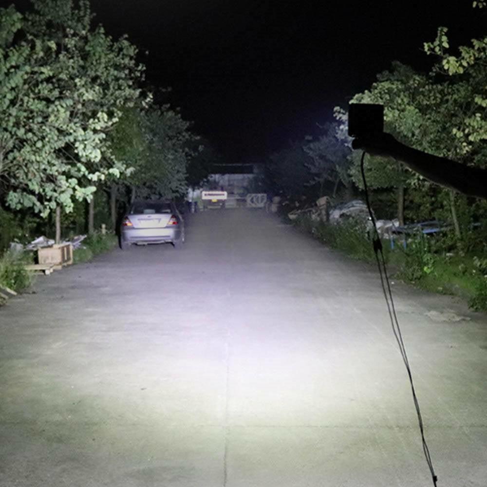 10PCS 80W CREE FLOOD LED Work Lights 12V Boat Camping Square 4inch Bar.
