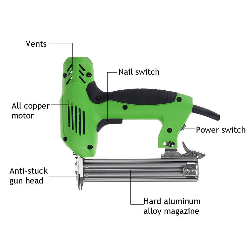 Electric nail Gun Straight Nail Nailer Framing Heavy Duty Woodworking nail Gun.