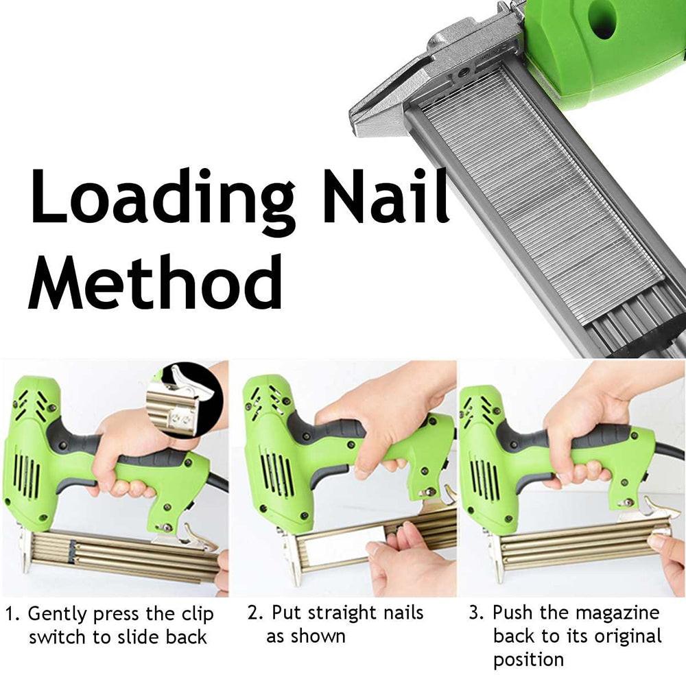 Electric nail Gun Straight Nail Nailer Framing Heavy Duty Woodworking nail Gun.