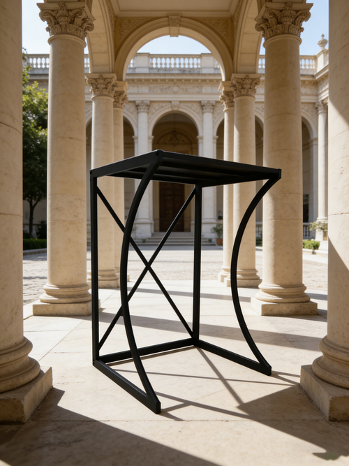ORIGINAL Dryer Stand Maxi: Portable Dryer Rack Heavy Duty Steel Capacity Black for Washer/Dryer/Mini Fridge.
