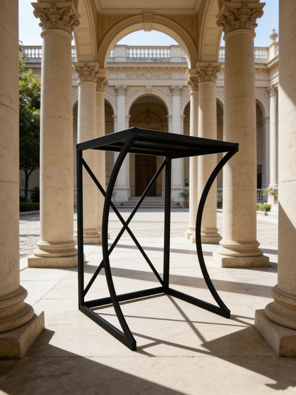 ORIGINAL Dryer Stand Maxi: Portable Dryer Rack Heavy Duty Steel Capacity Black for Washer/Dryer/Mini Fridge.
