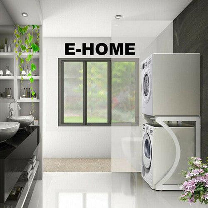 ORIGINAL Dryer Stand Maxi: Portable Dryer Rack Heavy Duty Steel Capacity white for Washer/Dryer/Mini Fridge.