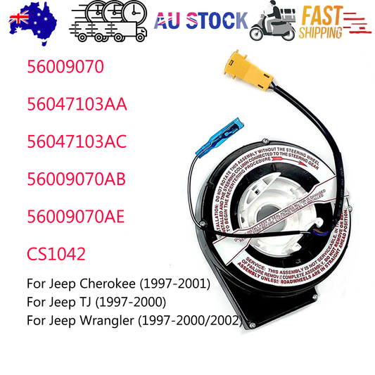 Steering Wheels Clock Spring For Jeep Wrangler Cherokee 56009070 56047103AC.