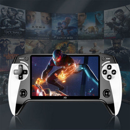 Handheld X9 Retro Game Console 5.5 Inch IPS Screen,Video Games,30000+ Games.