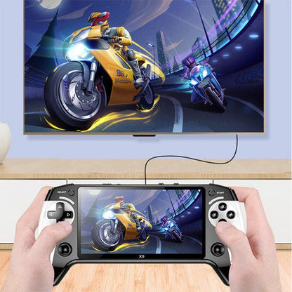 Handheld X9 Retro Game Console 5.5 Inch IPS Screen,Video Games,30000+ Games.