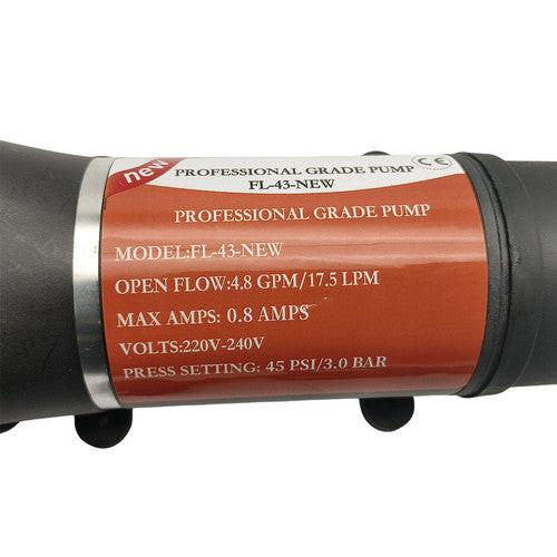 High Pressure Water Pump 45PSI for Camping Caravan Garden Caravan Boat Marine.