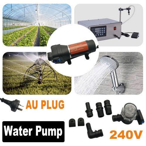 High Pressure Water Pump 45PSI for Camping Caravan Garden Caravan Boat Marine.