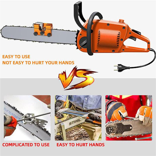 Easy Portable Chainsaw Sharpener Jigs Sharpening Tool Chain Saws Electric Saws.
