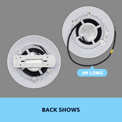Resin Filled Swimming Pool LED Light 12V 55W RGB Remote Control Memory Function