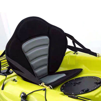 Adjustable Canoe Kayak Seat Padded Detachable BackPack Hooks With Storage Bag