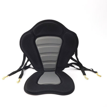 Adjustable Canoe Kayak Seat Padded Detachable BackPack Hooks With Storage Bag