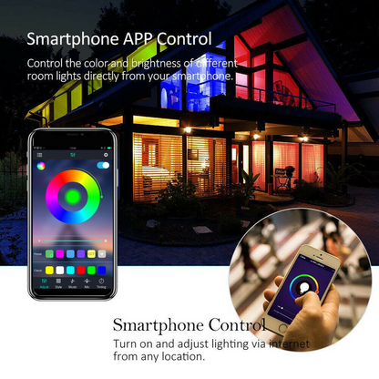 5V RGB LED Strip Lights IP65 Waterproof 5050 5M 10M 20M 300 LEDs USB Bluetooth