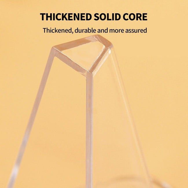 12pcs L Acrylic Clear Stand for Trading Card PSA Pokemon Card Holders Stand Main Image