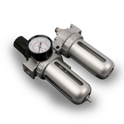 X-BULL Air Compressor Moisture Filter Water Trap Filter Regulator Mount Fitting.