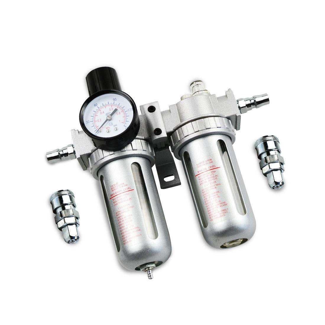 X-BULL Air Compressor Moisture Filter Water Trap Filter Regulator Mount Fitting.
