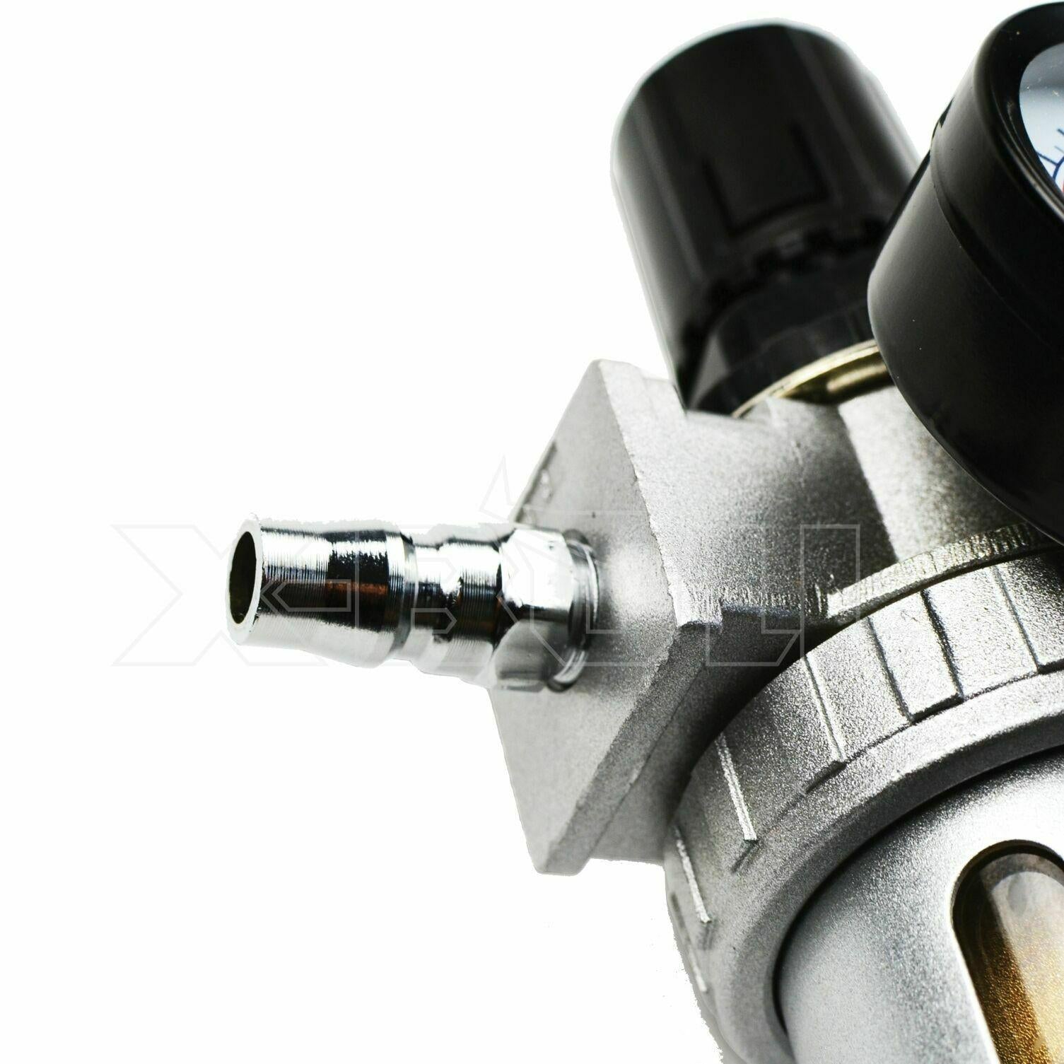X-BULL Air Compressor Moisture Filter Water Trap Filter Regulator Mount Fitting.