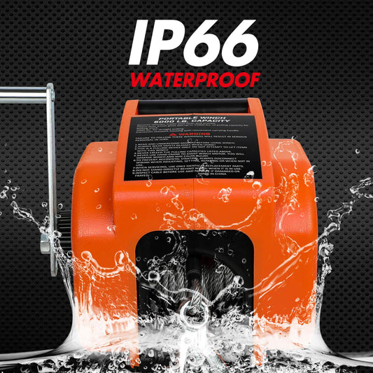 X-BULL 12V Electric Boat Winch 5000LBS Portable Wireless Remote Trailer Winch Steel Cable.