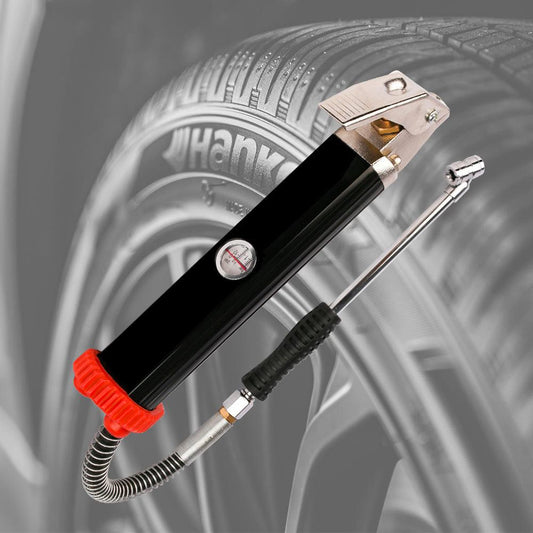 X-BULL Tyre Inflator with Pressure Gauge Heavy Duty Aluminium Die Cast Body 160PSI.