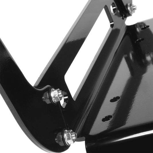 X-BULL Winch Cradle Mounting Plate Bracket Foldable Steel Bar Truck Trailer 4WD Universal For 9000 10000 12000 13000 14500LBS winch.