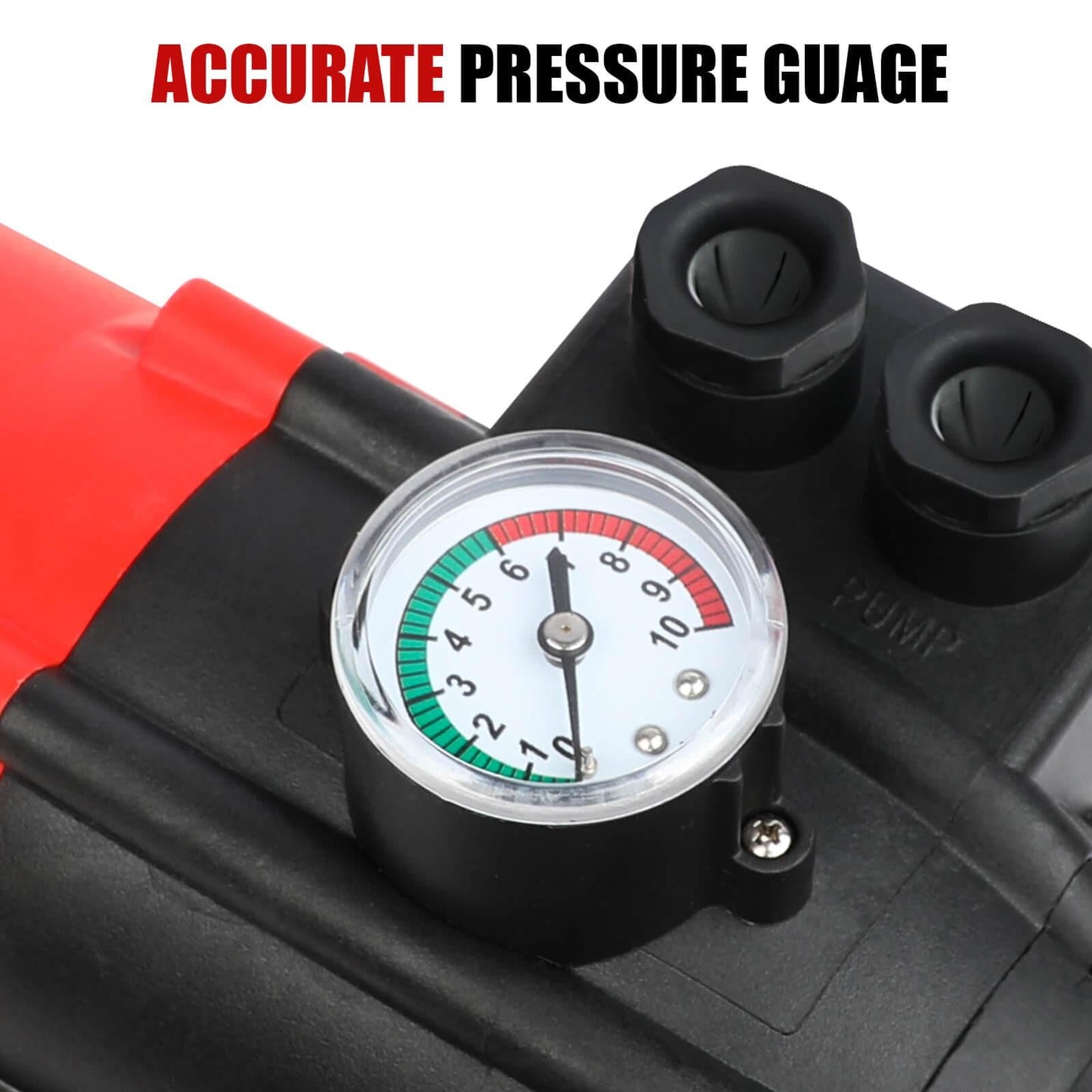 ETOSHA Water Pressure Pump Controller Auto Switch Control Electric BLACK.