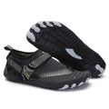 Men Women Water Shoes Barefoot Quick Dry Aqua Sports Shoes - Black Size EU39 = US6.