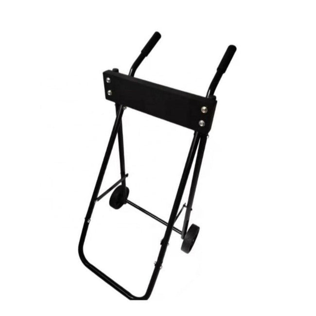 Outboard Boat Motor Stand Carrier Cart Engine Stand Multi Purpose Easy to Use Sturdy Support,Trolley for Storage Maintenance. Hover Image