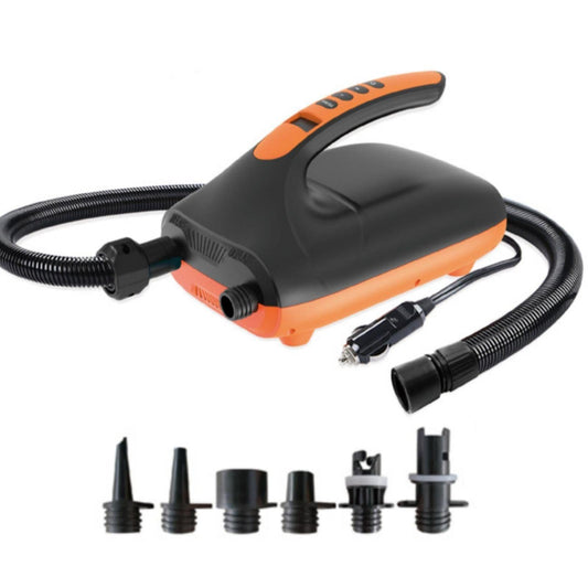 20psi Dual Stage Electric Air Pump for Inflatable Boat SUP Kayak High Pressure.